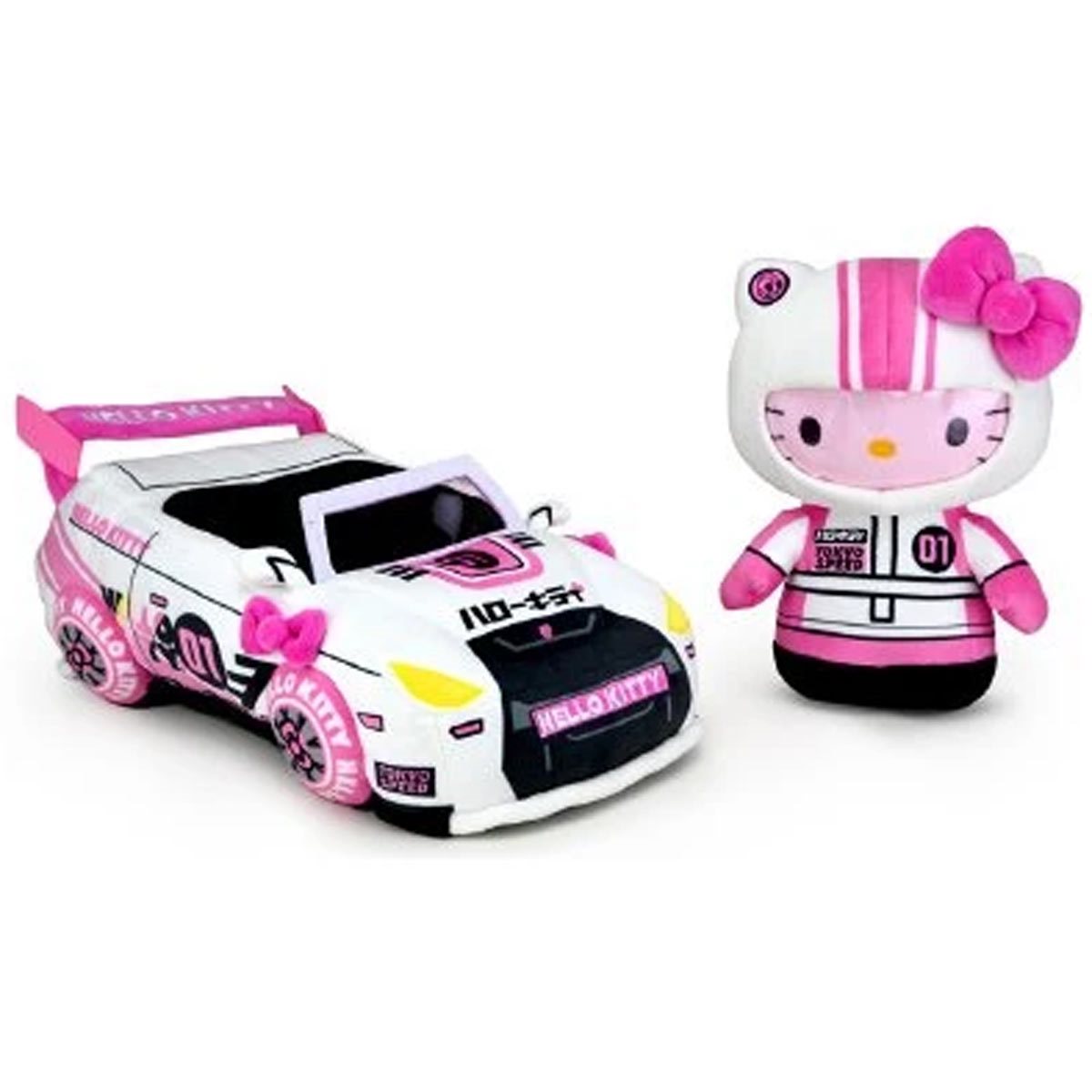 HELLO KITTY TOKYO SPEED RACER HELLO KITTY 13IN MED PLUSH
