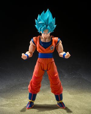 Bandai Tamashii Nations S.H.Figuarts Super Saiyan God Super Saiyan Son Goku (Blue Power Transcending Limits) “Dragon Ball”