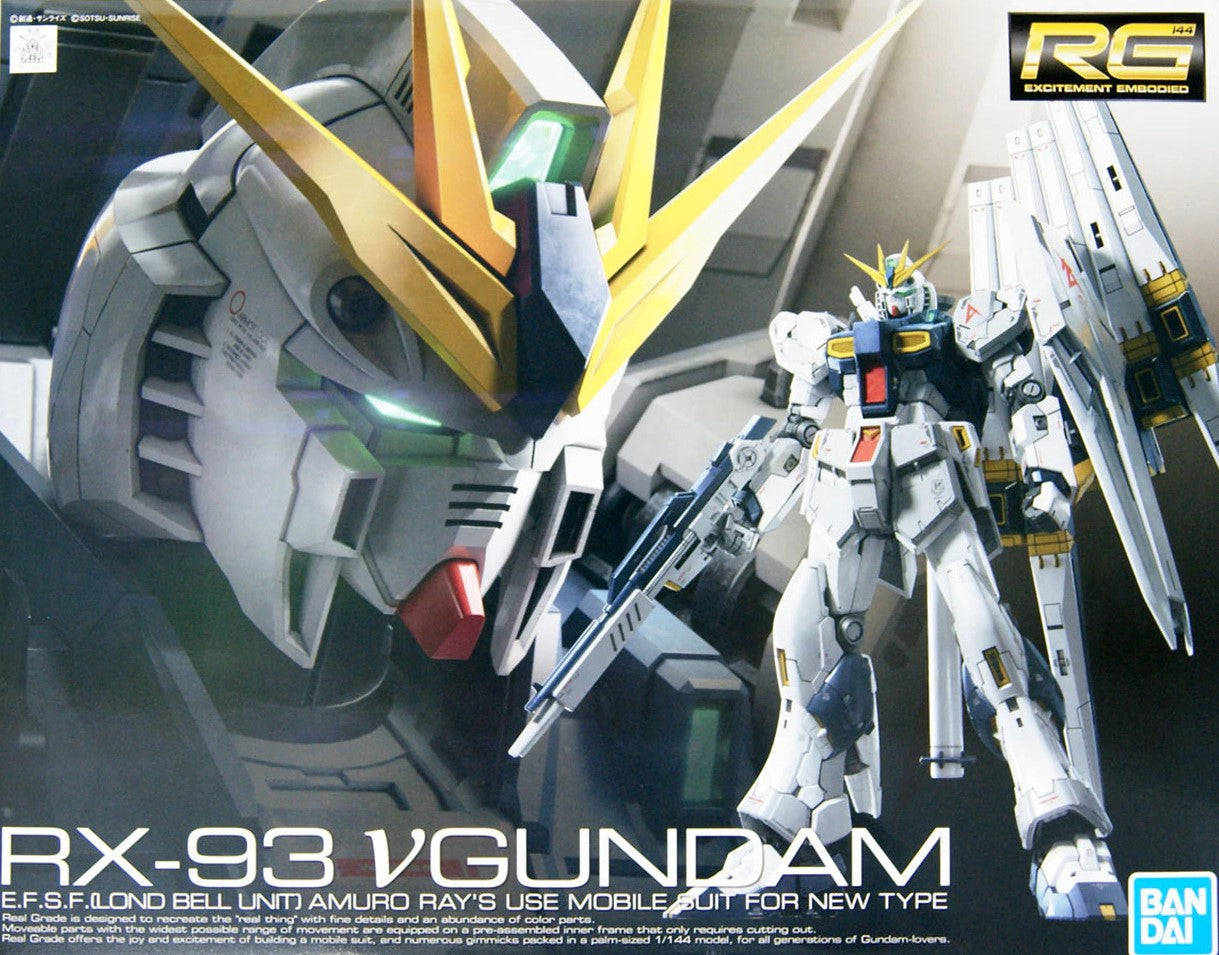 Bandai RG 1/144 Hi-Nu Gundam  Mobile Suit Gundam Char's
