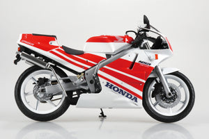 Aoshima 1/12 Diecast Motorcycle Honda NSR250R '89 Ross White × Fighting Red