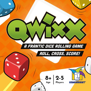 Qwixx - A Fast Family Dice Game Multi-Colored, 5"
