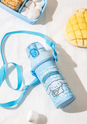 Cinnamoroll Water Bottle with Strap 16.23oz (Friends)