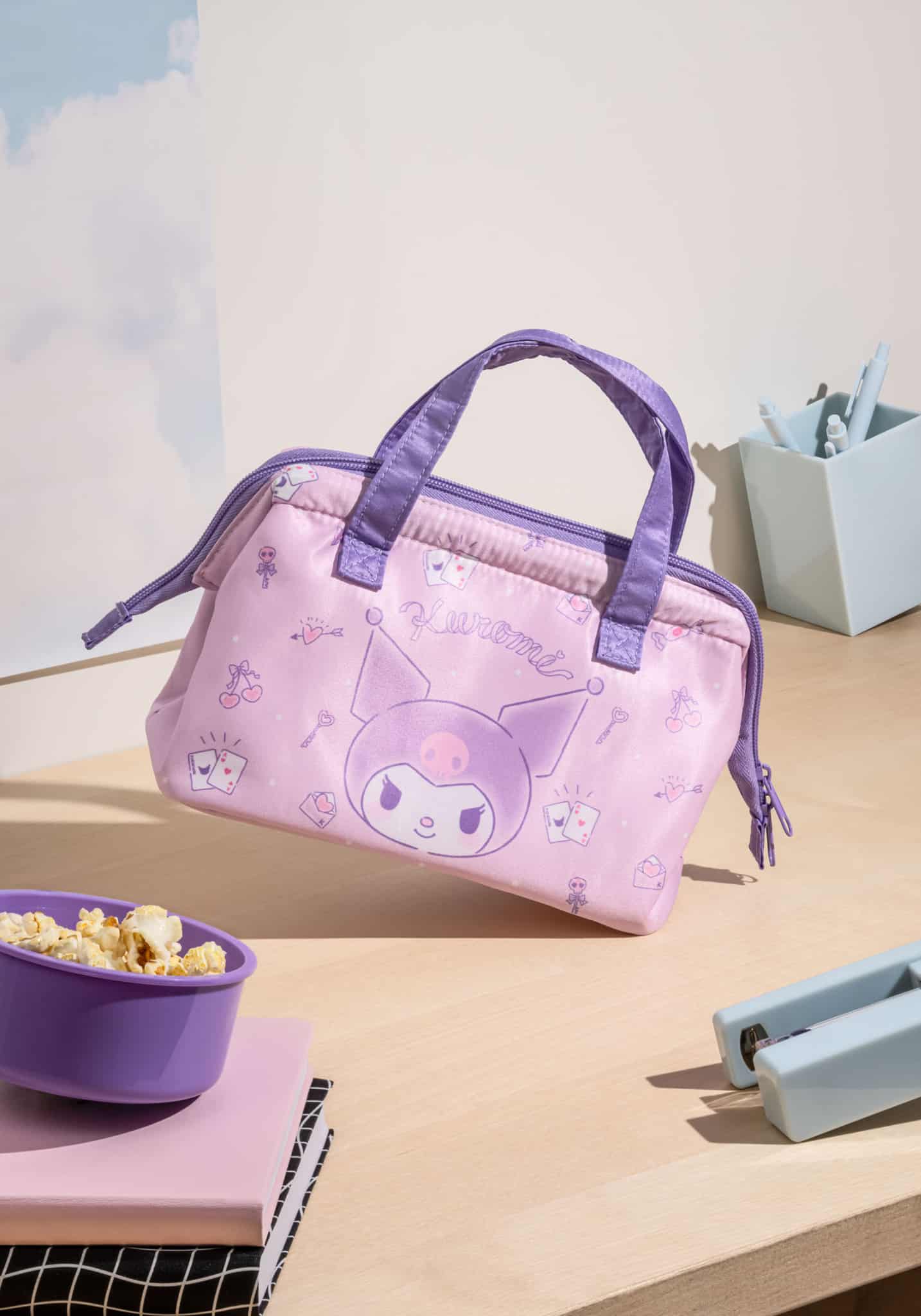 Kuromi Insulated Lunch Tote Bag