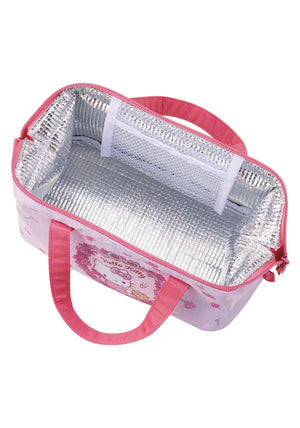 Hello Kitty Insulated Lunch Tote Bag (Floral Wreath)