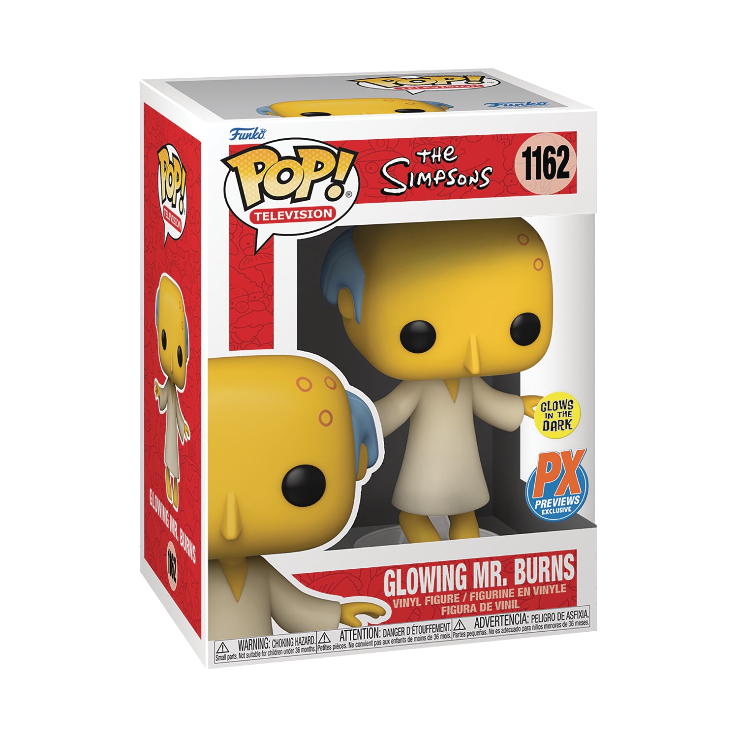 POP ANIMATION SIMPSONS ALIEN MR BURNS PX VIN FIG W/CHASE