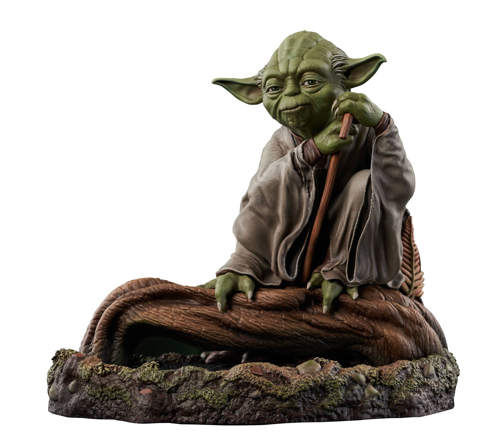 SW MILESTONES RETURN OF THE JEDI YODA STATUE