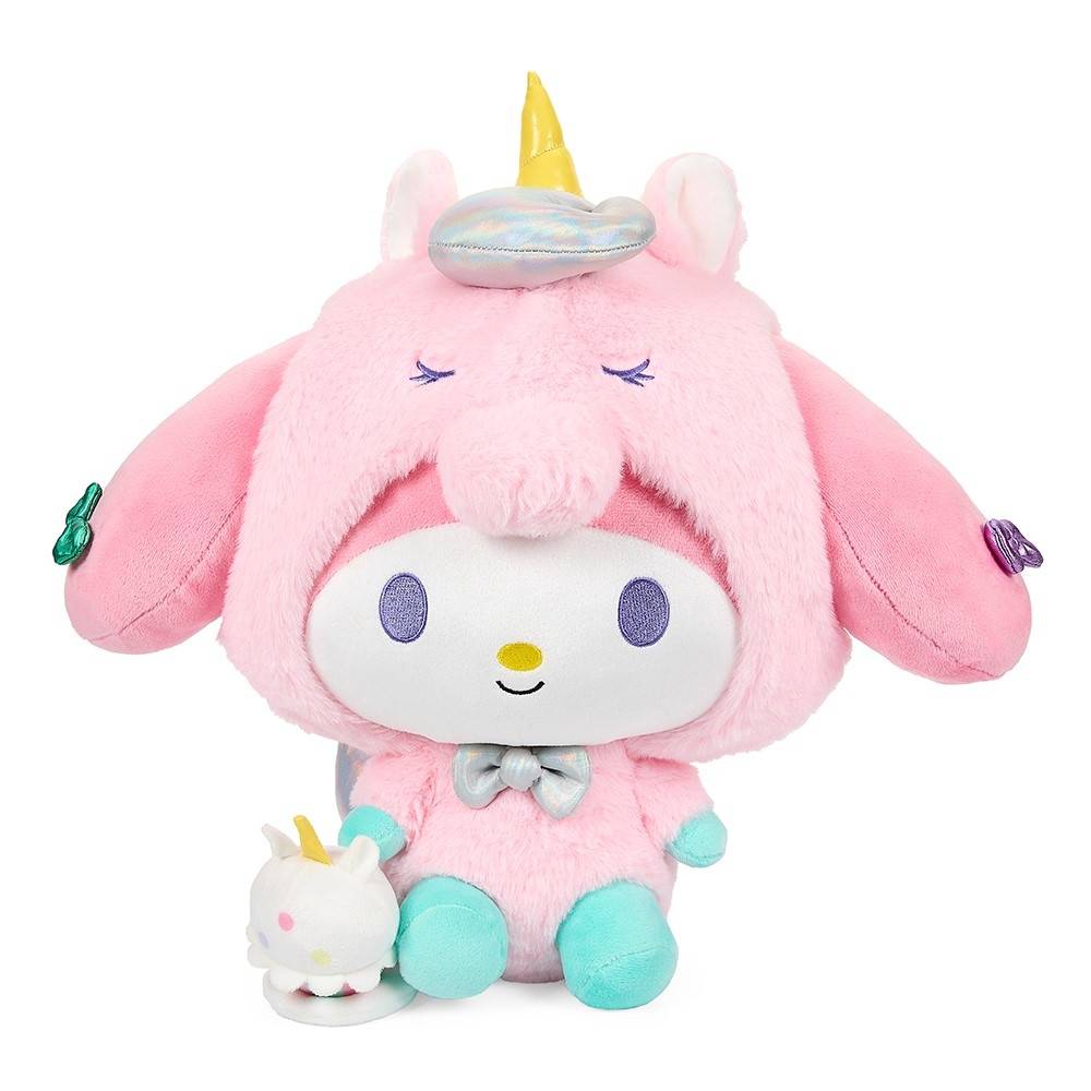 HELLO KITTY MY MELODY UNICORN 13IN PLUSH
