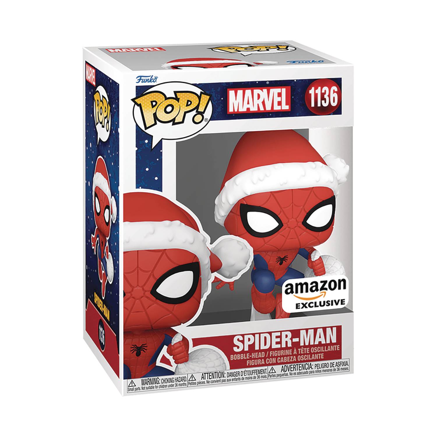 POP MARVEL YS SPIDERMAN IN HAT VIN FIG