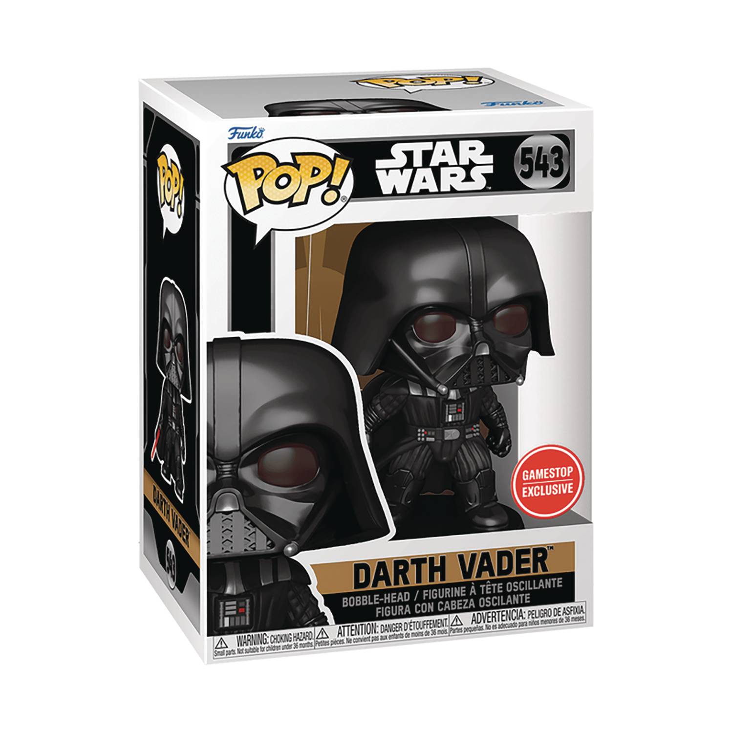 POP STAR WARS OBI WAN KENOBI DARTH VADER W/L