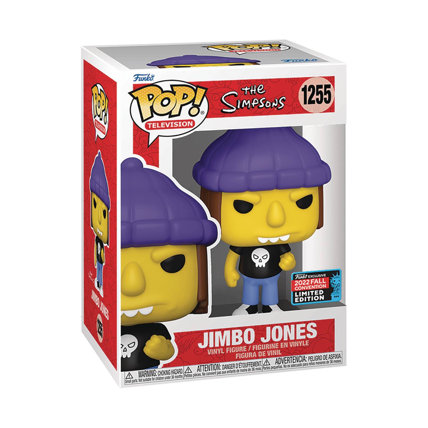 POP ANIMATION SIMPSONS JIMBO JONES VIN FIG