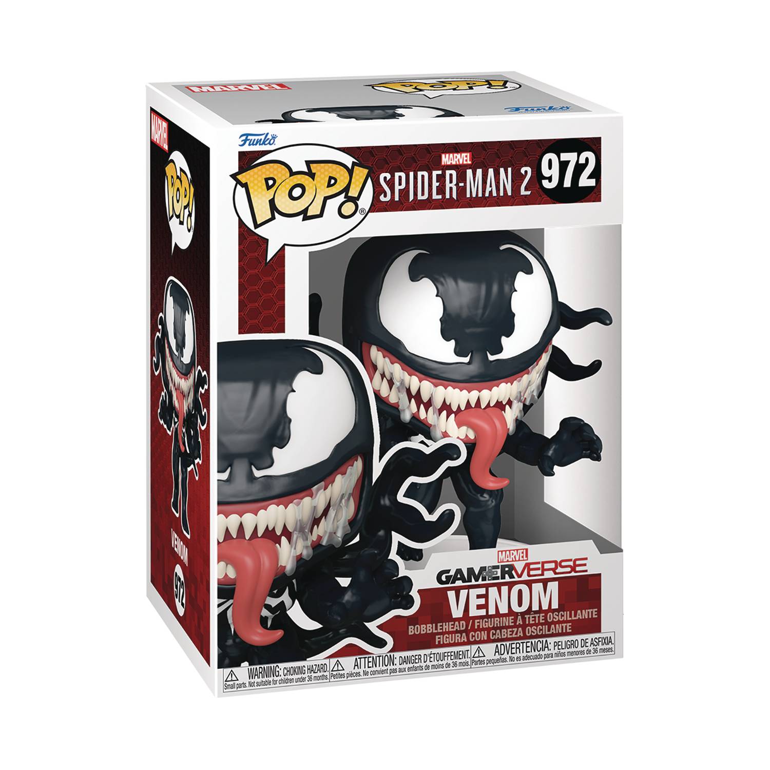POP GAMES SPIDER-MAN 2 VENOM VIN FIG - Cape Collectibles