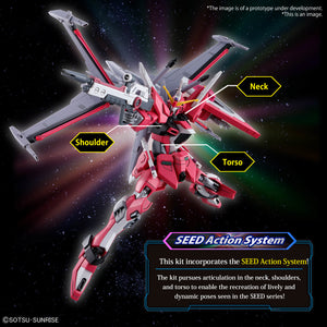 GUNDAM SEED FREEDOM INFINITE JUSTICE GUNDAM II HG MDL KIT