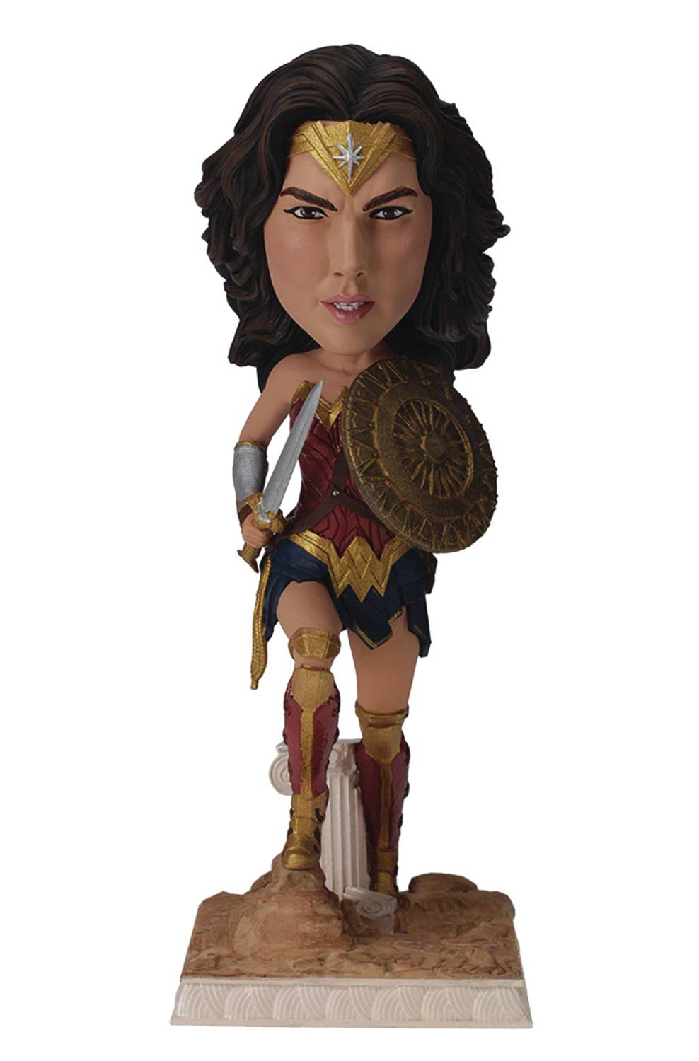 ROYAL BOBBLES DC COMICS WONDER WOMAN GAL GADOT BOBBLE HEAD