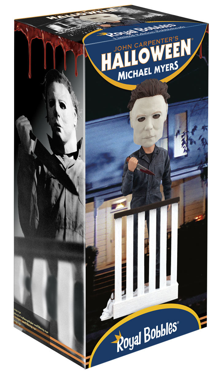 ROYAL BOBBLES HALLOWEEN MICHAEL MYERS BOBBLE HEAD