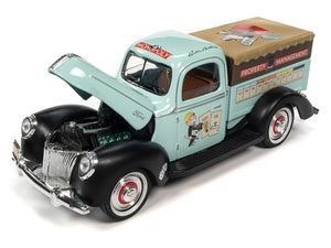 SSM MONOPOLY 1940 FORD PROPERTY TRUCK W/ FIG 1/18 DIE-CAST