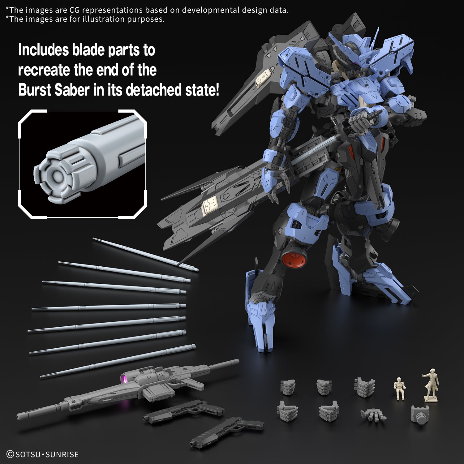 GUNDAM IBO GUNDAM VIDAR MG 1/100 MDL KIT