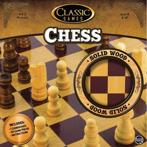 The Canadian Group 10" Chess Solid Wood Game