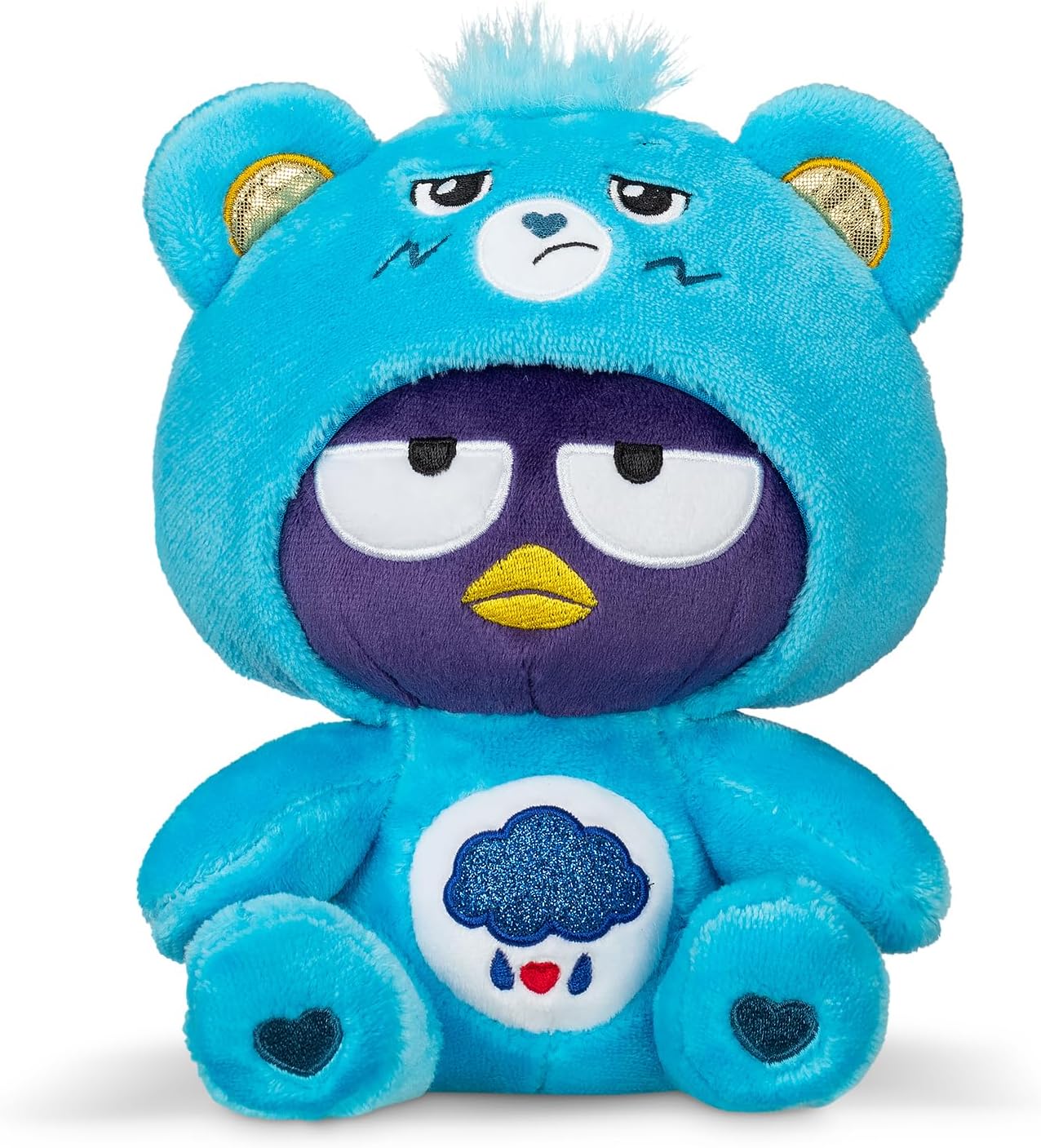 Grumpy Bear Bad Badtz Maru - Hello Kitty and Friends x Care Bears 8-inch Plush Toy