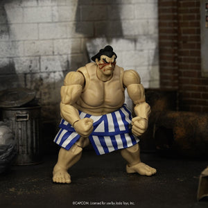 Jada 1/12 Street Fighter II Deluxe - E.Honda