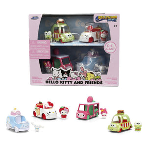 Jada 1/55 MINI HWR - Sanrio Hello Kitty 4-Pack