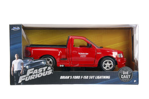Jada 1/24 "Fast & Furious" Brian’s Ford F150 SVT Lightning - R