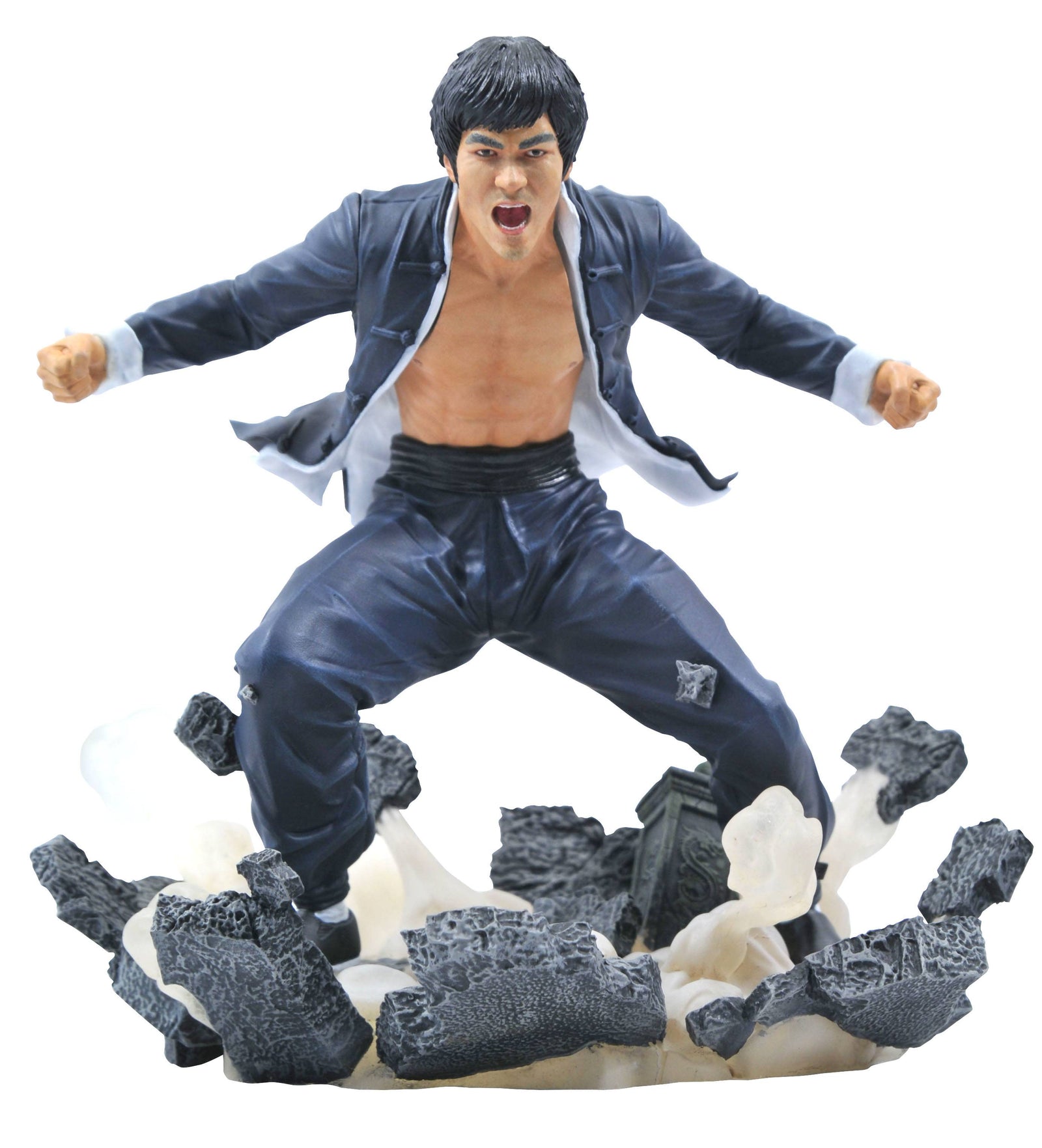 Diamond Comics Bruce Lee Gallery Earth PVC Statue Standard