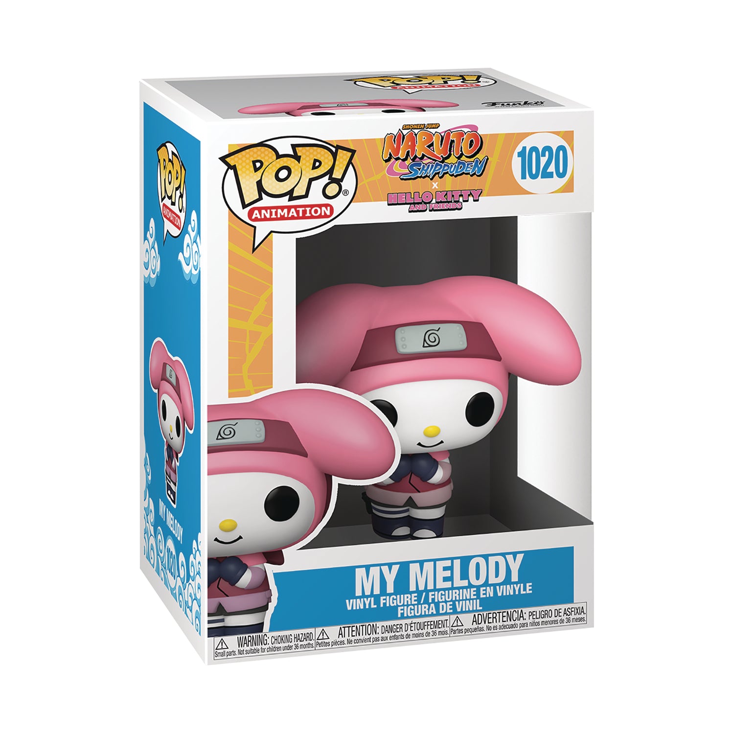 POP ANIMATIONS SAN/NARUTO MY MELODY VINYL FIG
