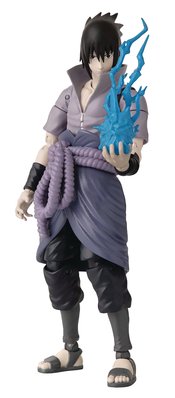 ANIME HEROES NARUTO SASUKE 6.5 IN ACTION FIGURE