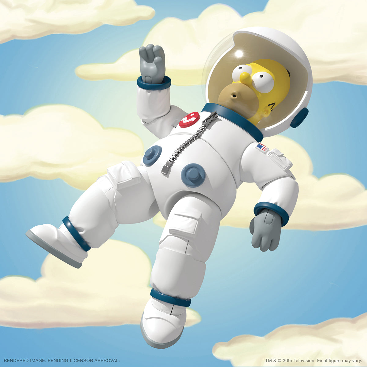 SIMPSONS ULTIMATES DEEP SPACE HOMER ACTION FIGURE