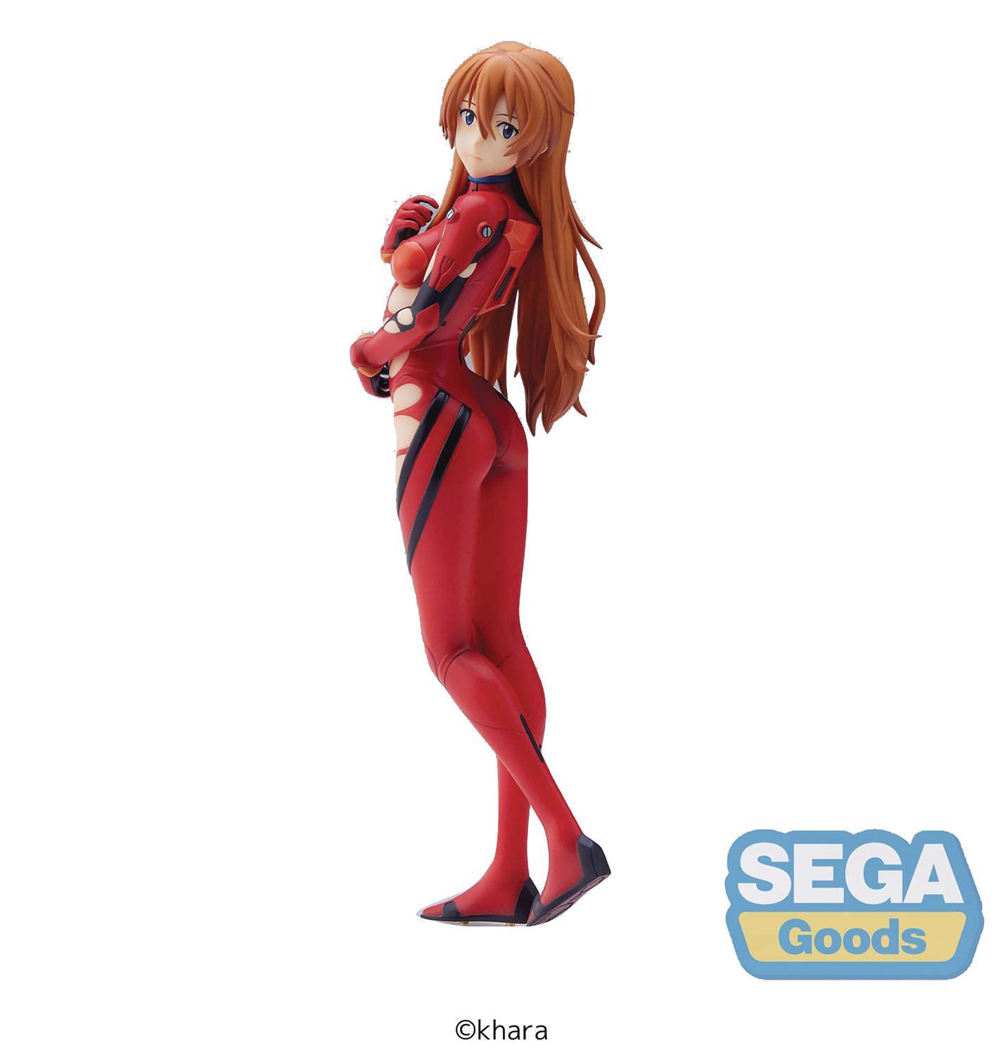 EVANGELION THRICE UPON ASUKA LANGLEY ON THE BEACH SPM FIG