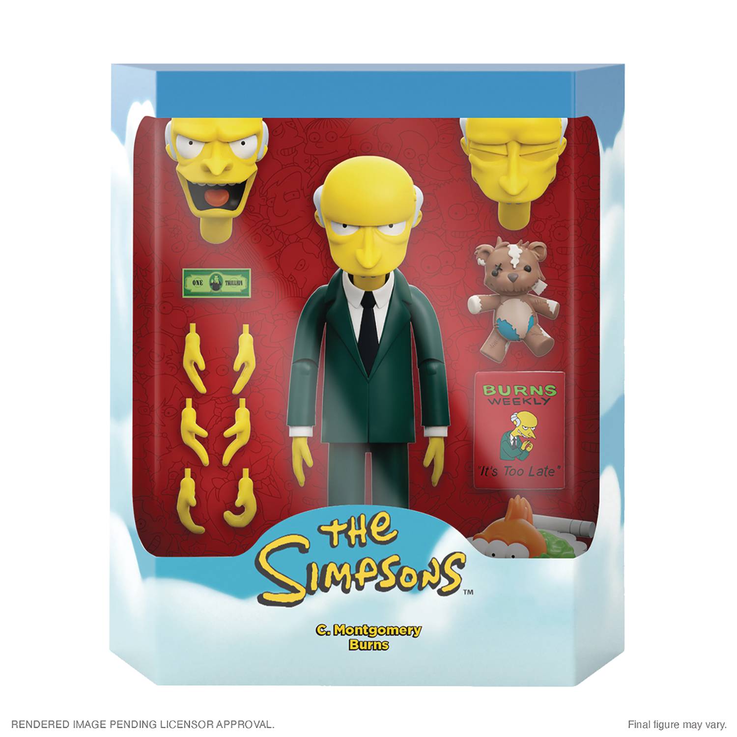 SIMPSONS ULTIMATES W3 MONTGOMERY BURNS AF