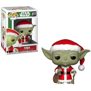 Pop! Star Wars: Santa Yoda Vinyl Figure by Funko